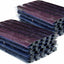 100 Tapones Neumáticos Goma 4/8 pulg Negro