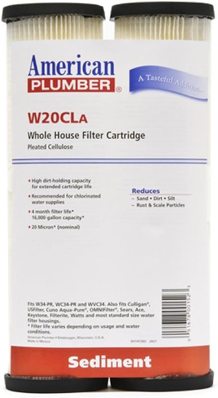 Cartucho filtro sedimentos 20micron para bomba pozo