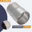 Conector adaptador escape 2.75pulg a 3pulg acero inox