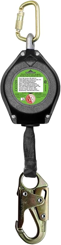 Protección caídas autorretráctil Lifeline 18ft verde