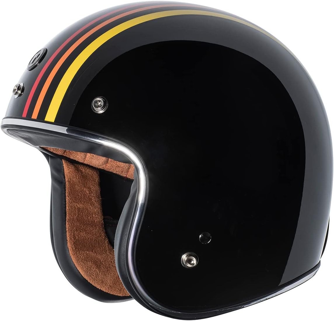 Casco Motocicleta T50/Del Mar Cara Abierta 3/4 Gráficos