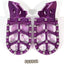 Estriberas aluminio 7075 para Sur Ron morado