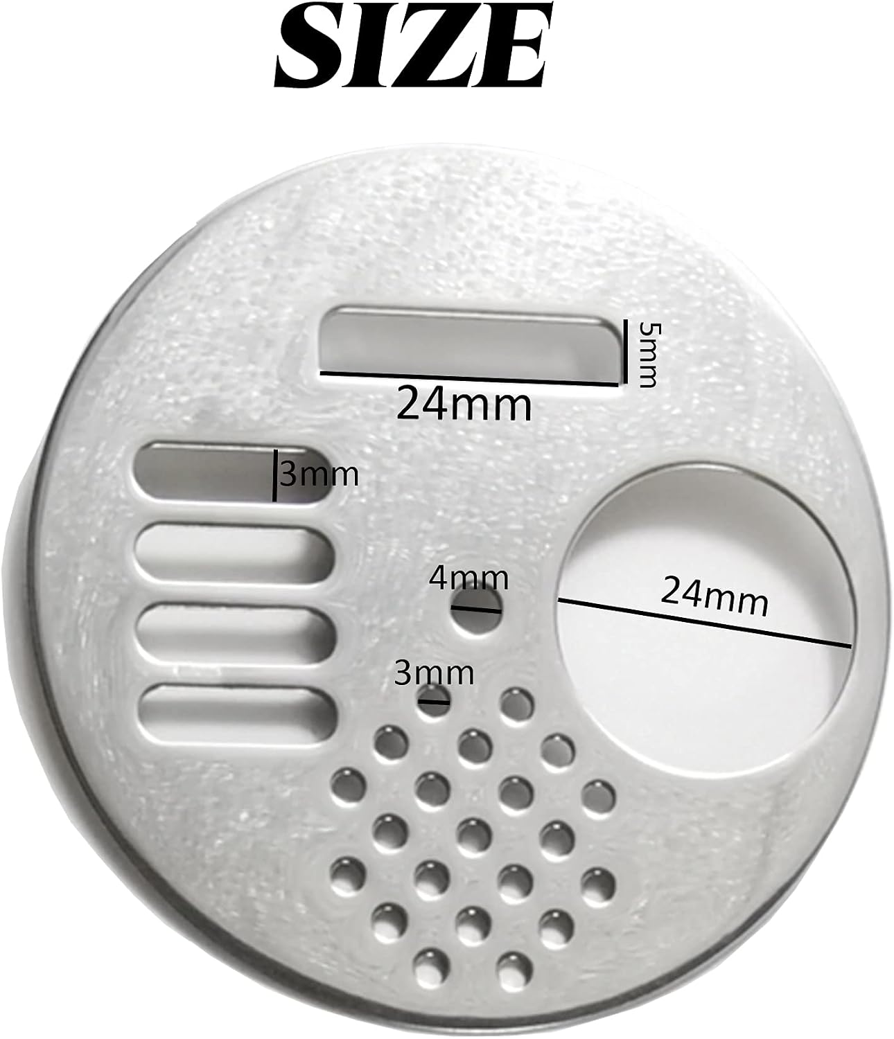 10 Discos Entrada Abeja Acero Inox 2.67"