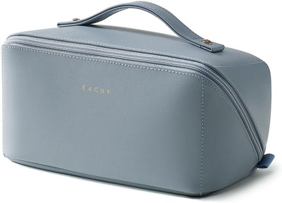 Bolsa maquillaje viaje gran capacidad mujer impermeable plana