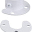 Soporte barra ducha U 4 Pzas acero inox 1-1/4"