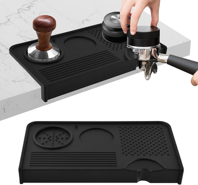 Alfombrilla silicona portafiltro para café expreso