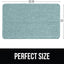 Alfombra baño felpilla 30x20pulg suave absorbente para bañera niños