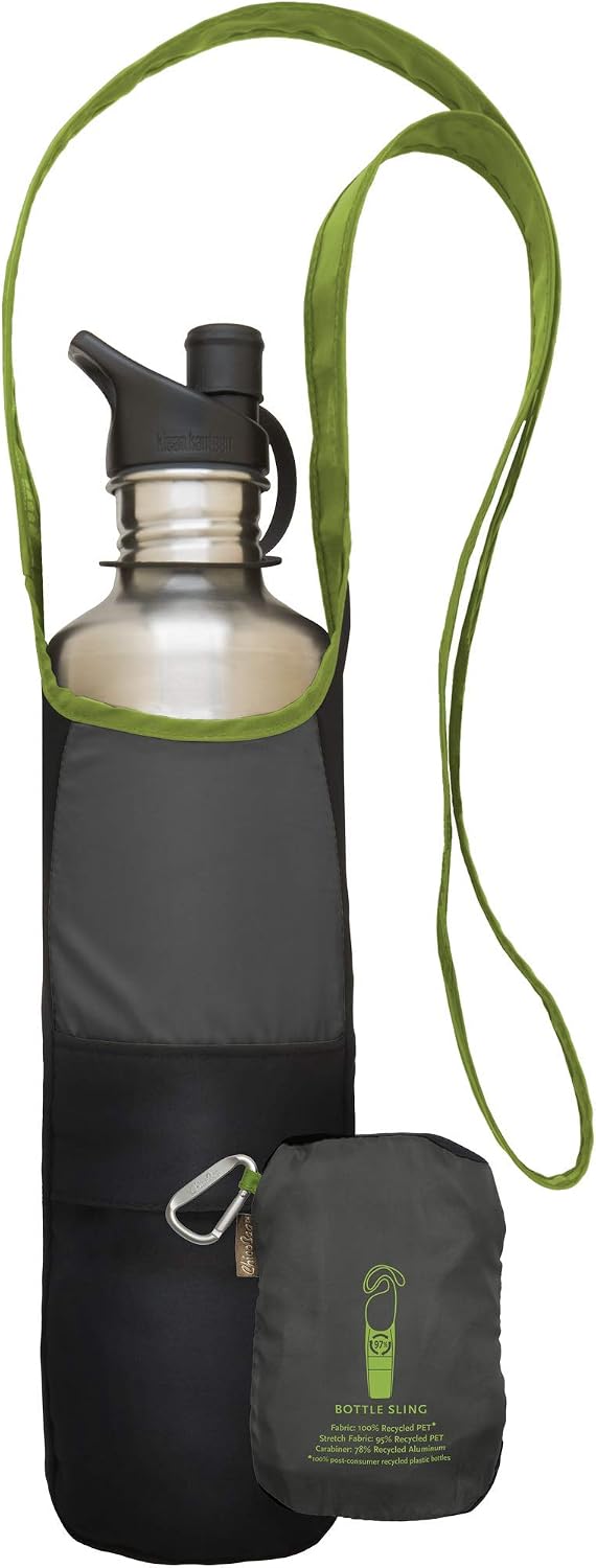 Saco colgante para botella con bolsillo