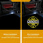 2 Pzas Luces Puerta Proyector Logotipo LED Sombra Fantasma