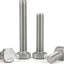 20 Pzas Tornillos Hex 1/4-20 x 2-1/2 Acero Inox 304