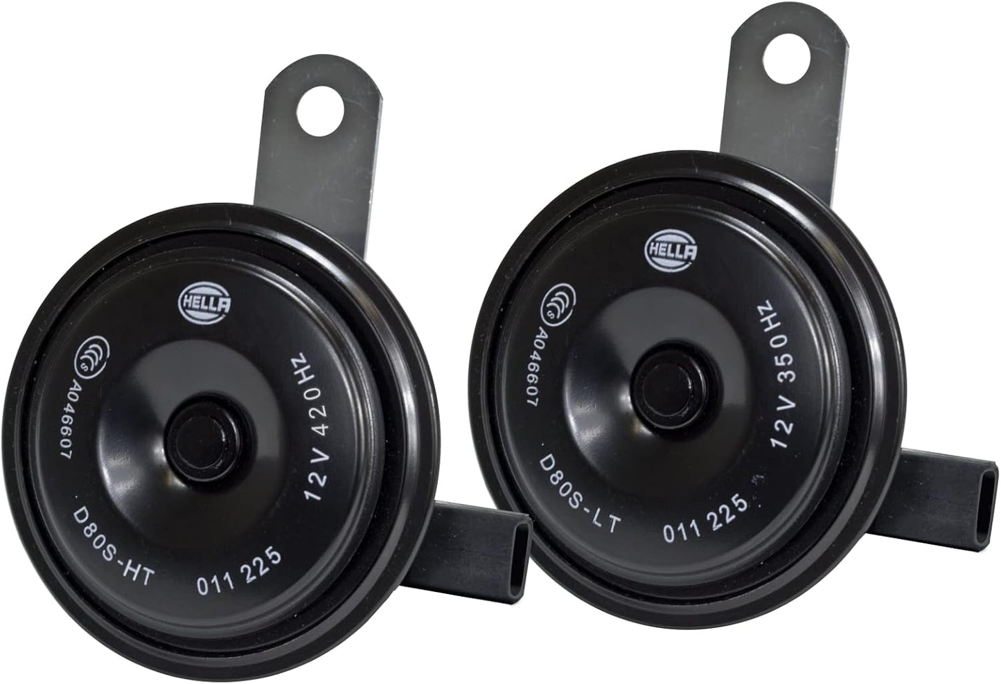 Bocinas disco negras BX 3" 12V