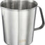 Taza medidora acero inox 32oz/1000ml con asa y borde