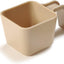 Taza poli 12oz mango U beige caja 6