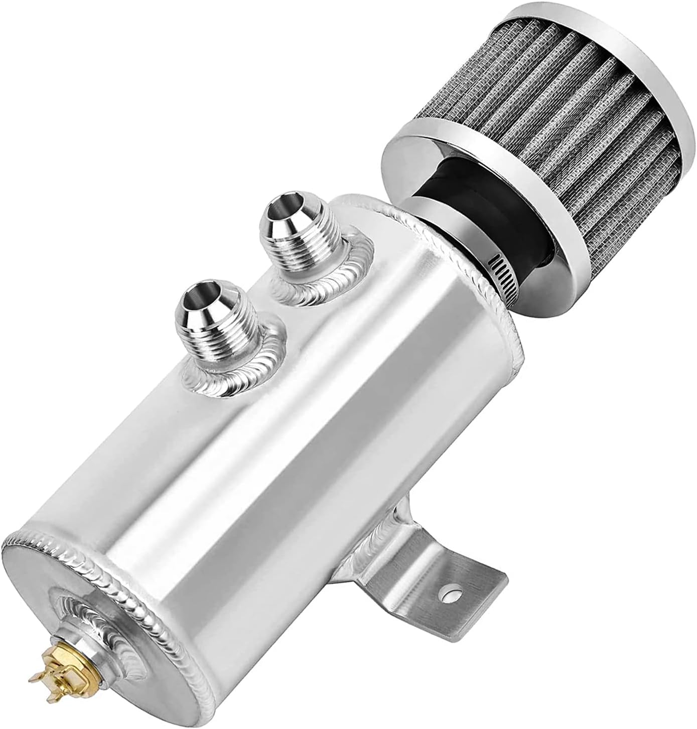 Tanque separador aceite aire 25.4oz con válvula drenaje