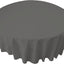 Mantel redondo poliéster 72pulg resistente manchas carbón