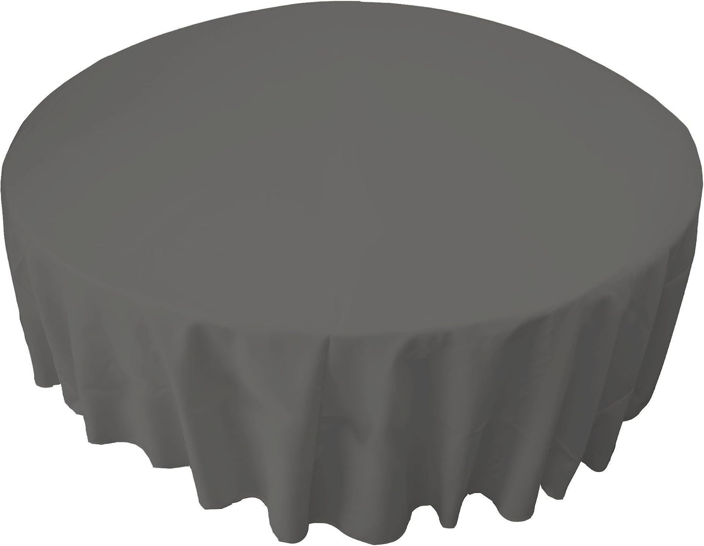 Mantel redondo poliéster 72pulg resistente manchas carbón