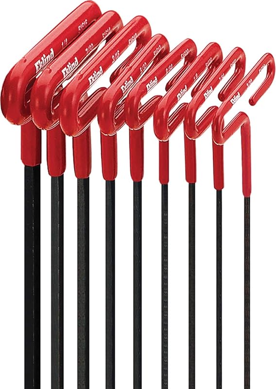 Set llaves hex en T 8" brazo 6"