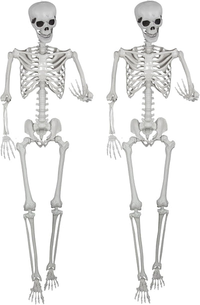 Esqueleto realista Halloween 5.9pulg huesos plástico articulaciones