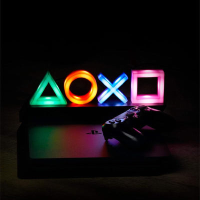 Lámpara controlador PS 3 modos luz reactiva escritorio