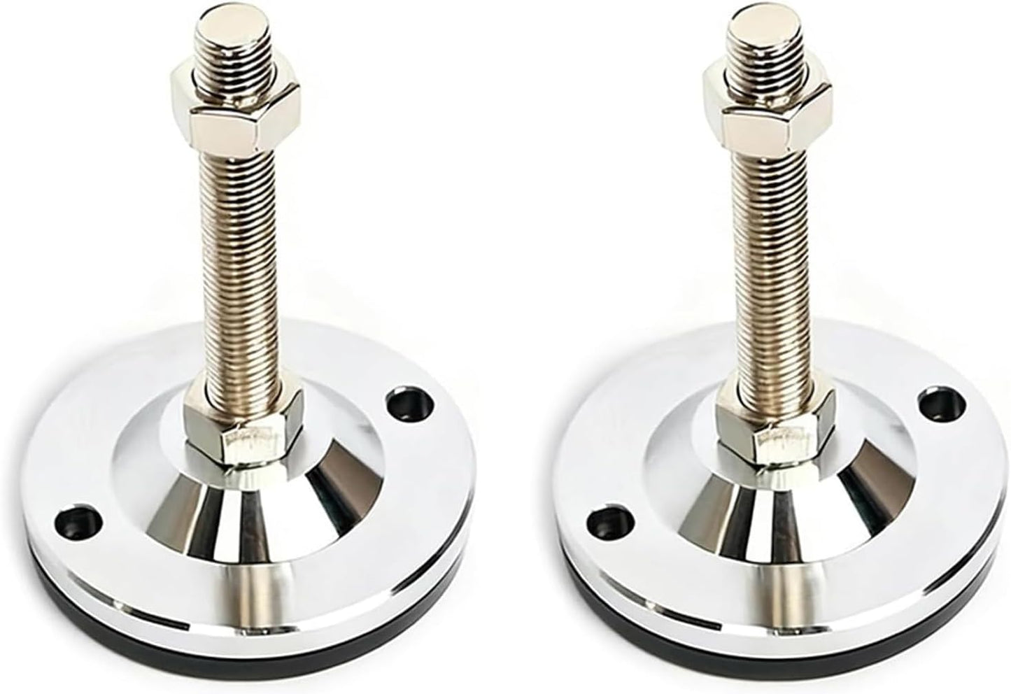 Pies niveladores ajustables M16 antiderrap base 4.7pulg