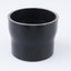 Reductor recto silicona automotriz 3.15-3.5 pulg 80psi negro