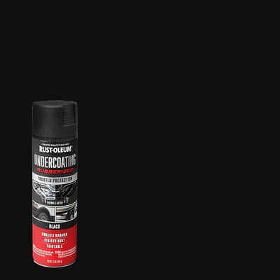 Spray revestimiento goma 15oz color negro