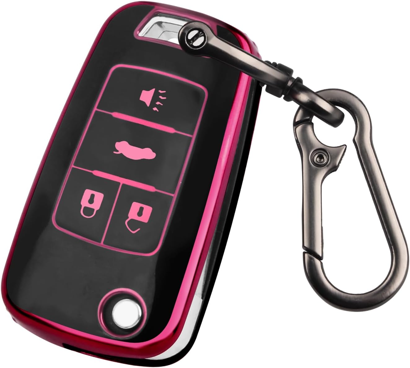 Llavero suave TPU para Chevy 2010-2019 4 botones