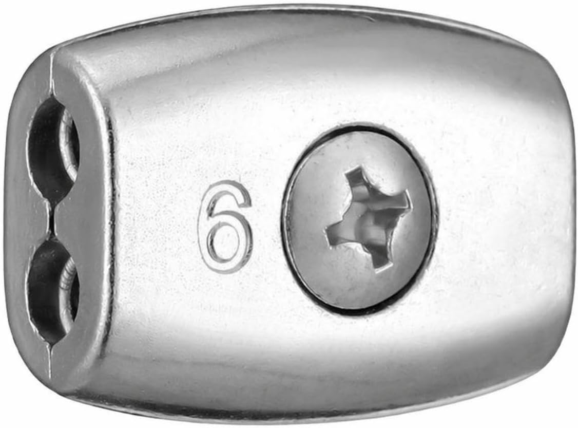 Conector electrico para alambrada 6mm acero galvanizado