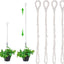 4 Cadenas Colgantes para Plantas Interiores y Cestas
