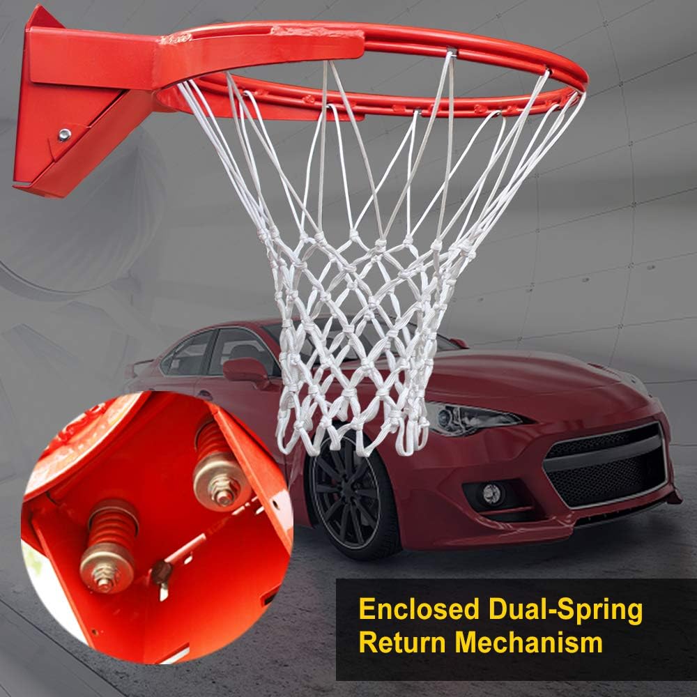 Borde baloncesto 18 pulg resorte flexible repuesto