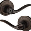 Manija puerta baño cerradura giratoria bronce