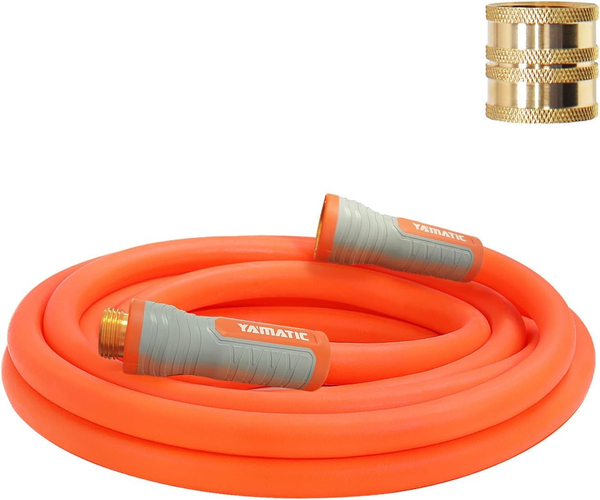 Manguera jardín 5/8pulg x15ft 2en1 con accesorio latón 600PSI