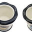 Set 4 tarros almacenamiento cocina herméticos