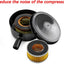 Silenciador filtro rosca 1/2pulg compresor aire metal