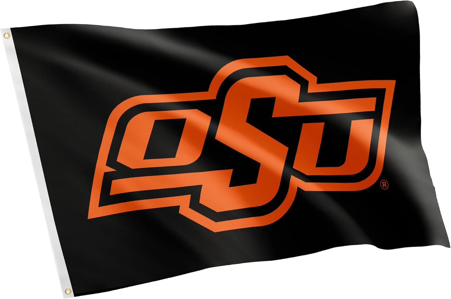 Bandera OSU 3x5pies tela poliéster interiores exteriores