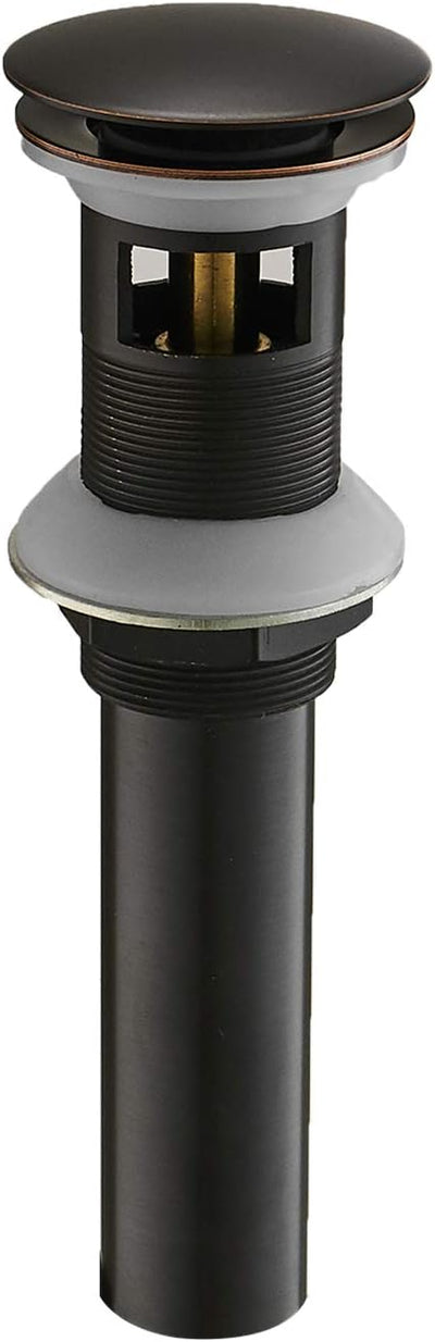 Tapón drenaje baño orificio 1-3/4 pulg bronce