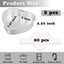 Molde Tarta Corazón 20cm Set 2 Antiadherente 60 Pzas Pergamino
