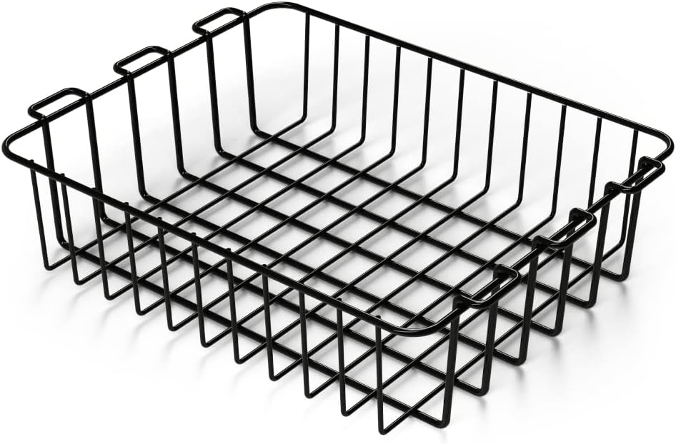 Cesta alambre color negro 128qt