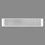 Cubo filtro aire retorno 1" aluminio blanco 1.75x1.75