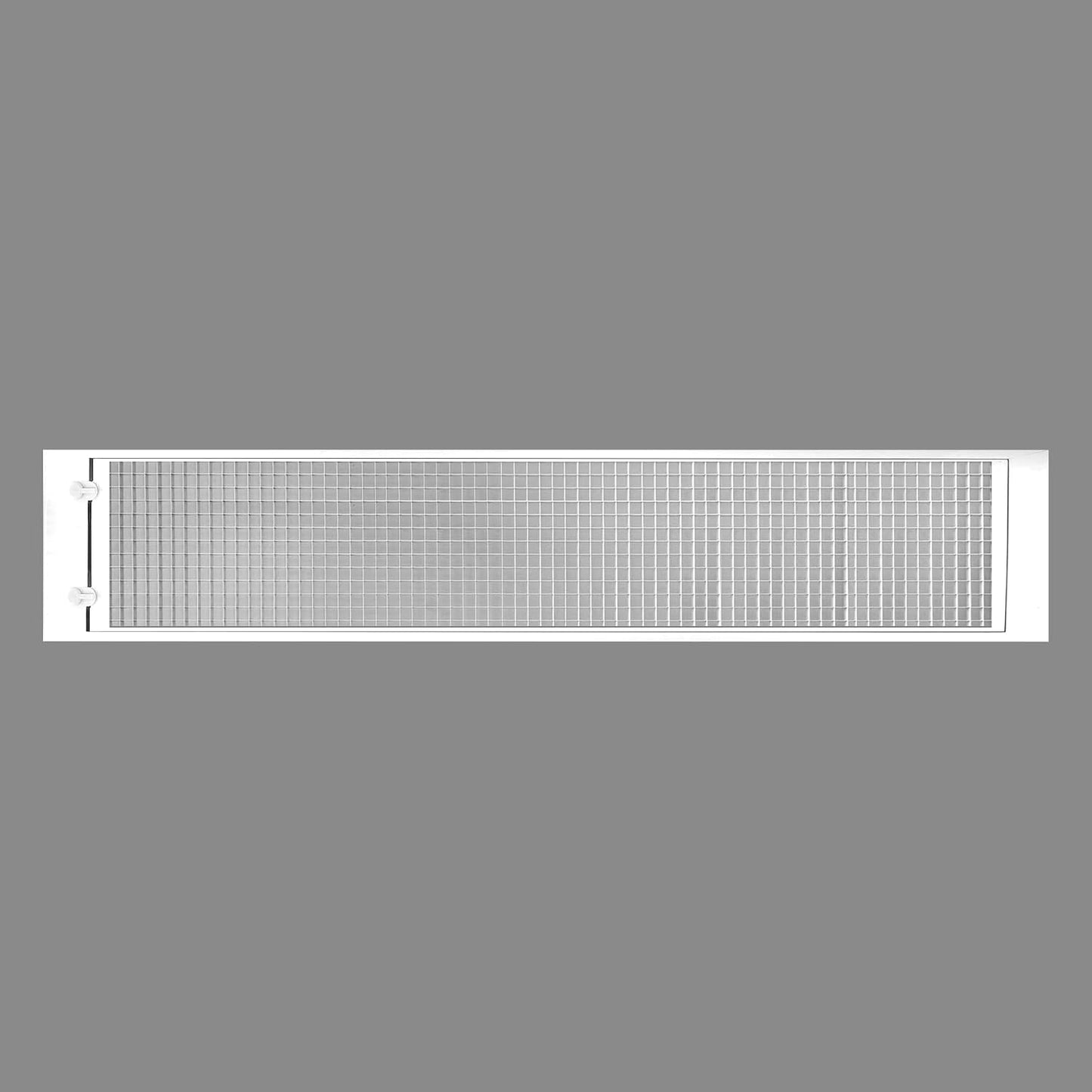 Cubo filtro aire retorno 1" aluminio blanco 1.75x1.75
