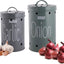 Set 2 Envases Almacenamiento Ajo Cebolla Grado Alimenticio