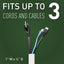 Cable canal Legrand C50 sin tamaño blanco pack 4