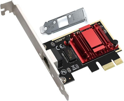 Tarjeta Ethernet PCIe 2.5GBase-T RTL8125B 2500Mbps
