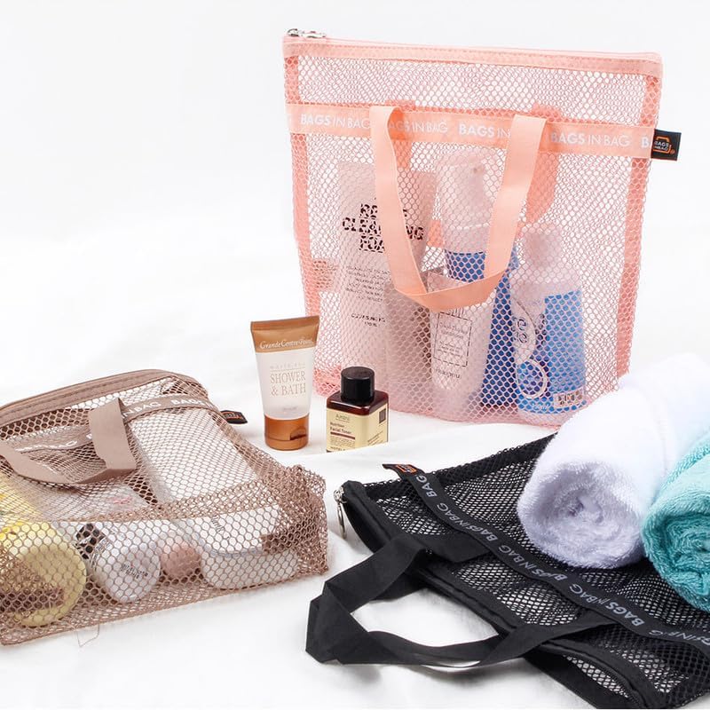 Bolsa malla viaje gimnasio natación dormitorios baños