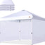 Marco para toldo 10x10pulg pack 3 color blanco