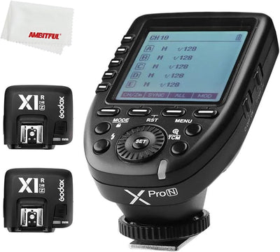 Disparador flash inalámbrico Nikon 1/8000s HSS TTL con 5 botones