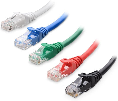 Cable Ethernet Cat 6 7pies 10 Gbps 5 colores