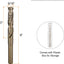 Brocas helicoidales M35 9/16pulg acero inox y metales