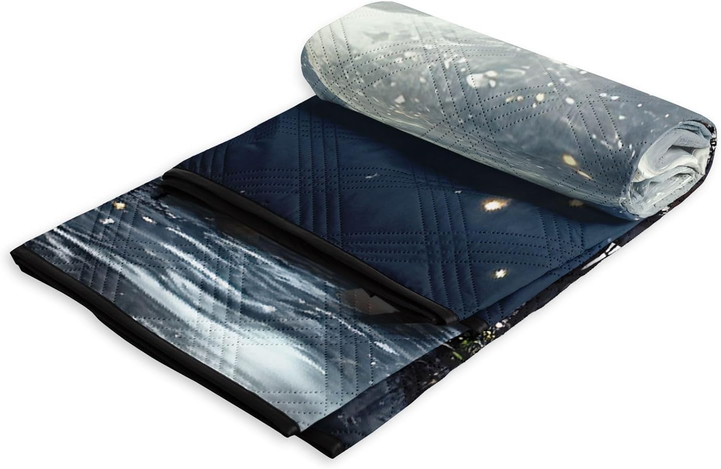 Manta picnic 3D caballos impermeable para acampar playa