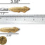 Cuchillo plegable EDC acero inox forma pescado